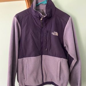 Purple Northface Denali 2 Fleece full-zip